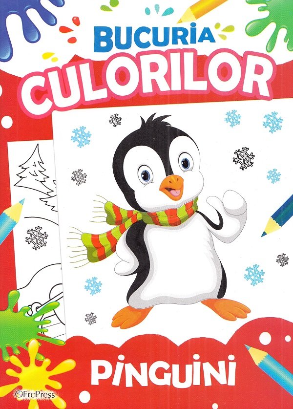 bucuria culorilor. pinguini bucuria culorilor. pinguini