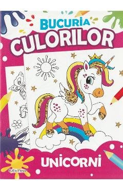 bucuria culorilor. unicorni