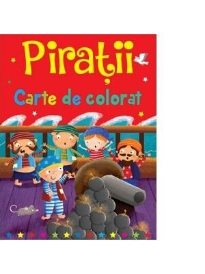 pirati. carte de colorat