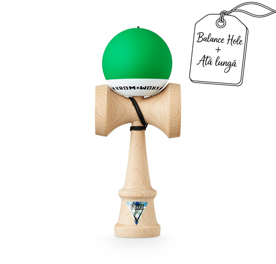 krom kendama krom pop rubber dark green balance hole krom kendama krom pop rubber dark green balance hole