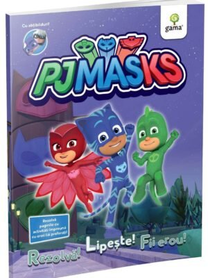 PJ MASKS: Rezolvă! Lipește! Fii Erou!