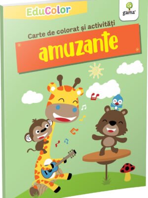 Carte de colorat și activități amuzante