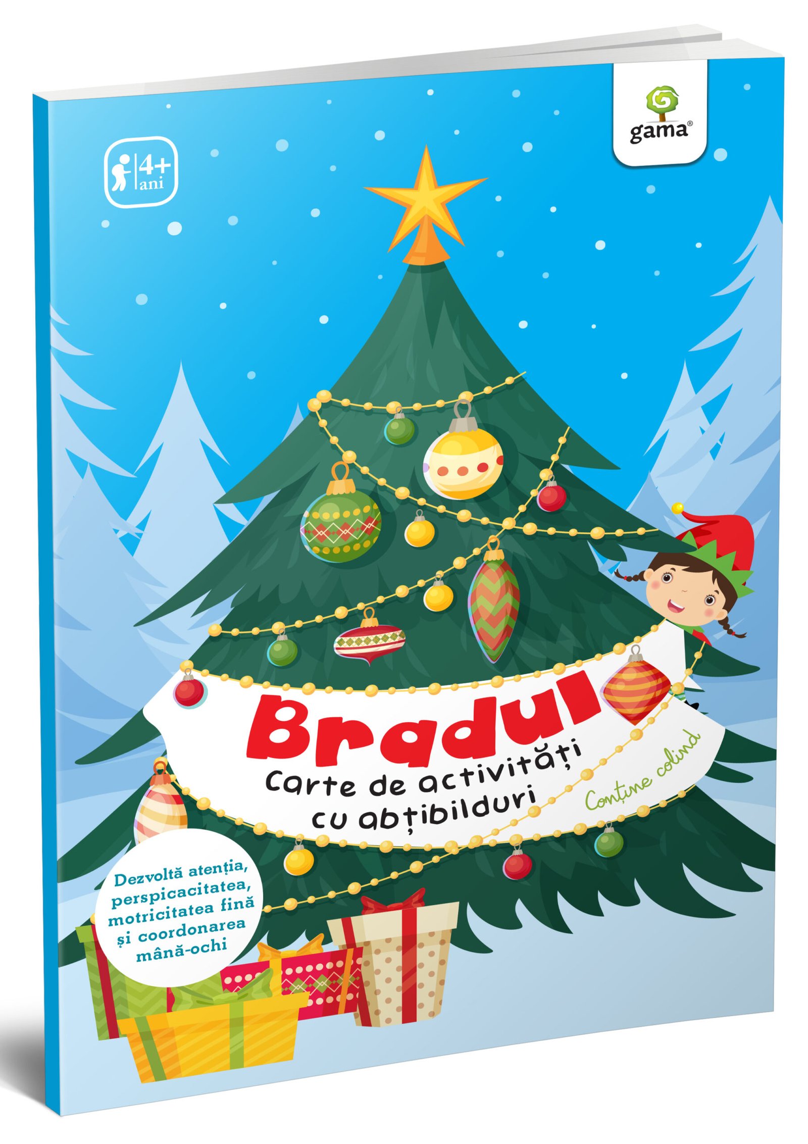 bradul Bradul.Carte de activități cu abțibilduri