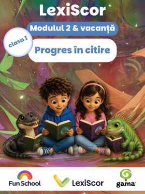 Pachet Lexiscor PROGRES ÎN CITIRE clasa I: modul 2 & vacanță