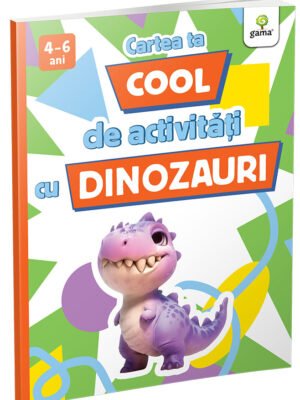 Cartea ta cool de activități cu dinozauri