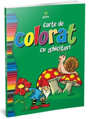 Carte de colorat cu ghicitori