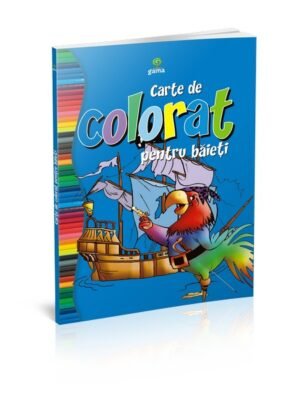 Carte de colorat pentru băieţei