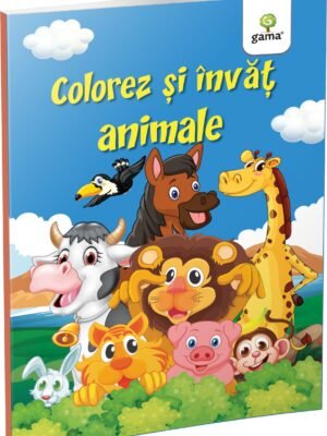 Colorez și învăț animale