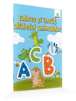 Colorez și învăț alfabetul animalelor