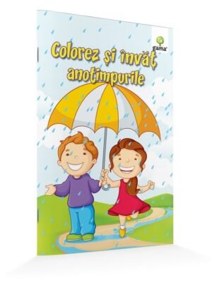 Colorez și învăț lunile si anotimpurile