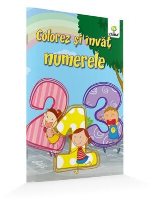 Colorez și învăț numerele