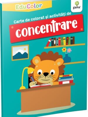 Carte de colorat și activități de concentrare
