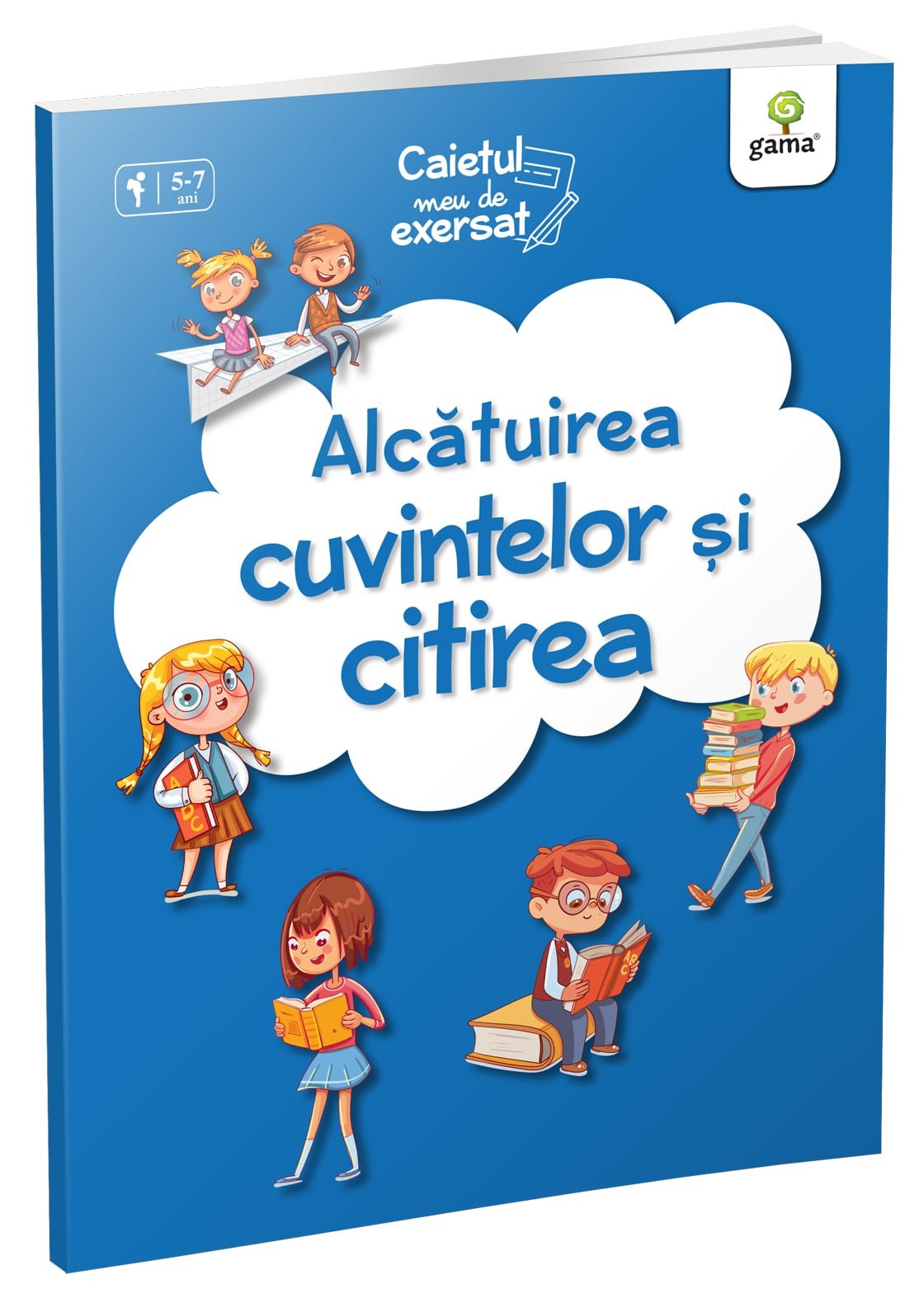 coperta-alcatuirea-cuvintelor-si-citirea Alcătuirea cuvintelor și citirea (caiet de exerciții grafice)