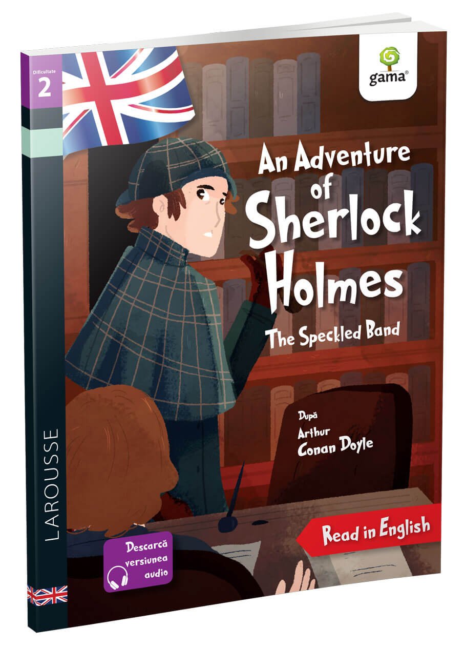 coperta-an-adventure-of-sherlock-holmes An Adventure of Sherlock Holmes: The Speckled Band