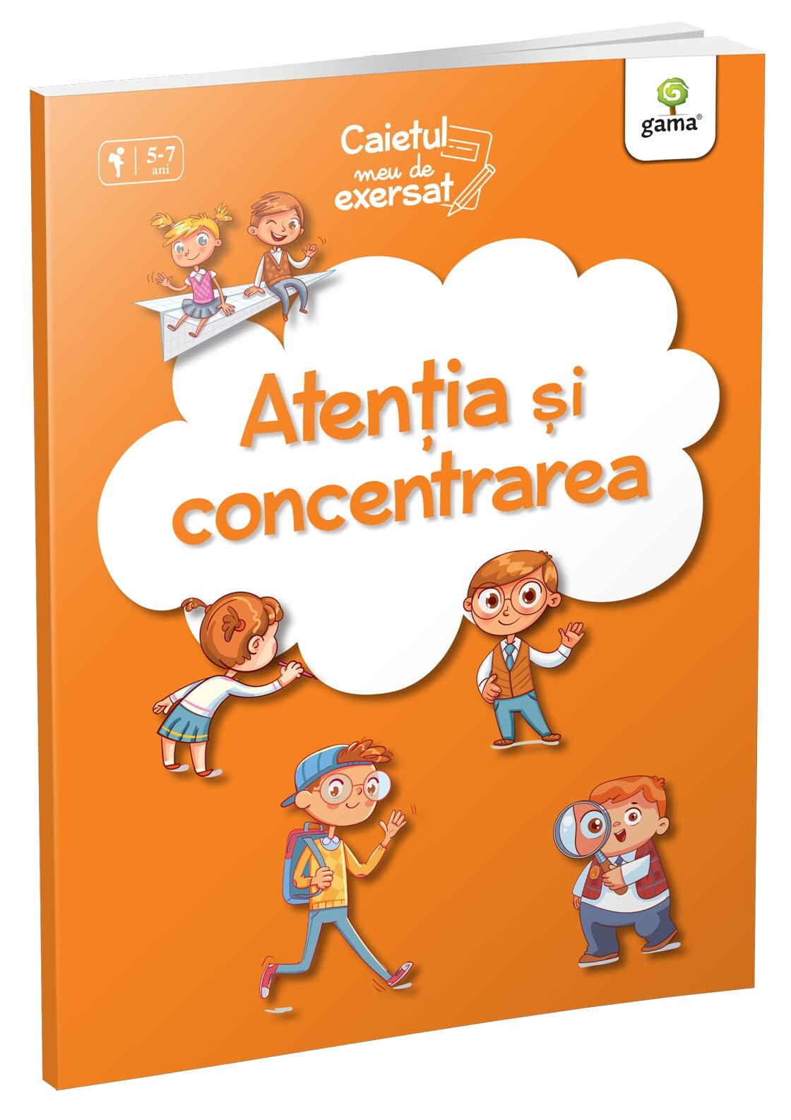 coperta-atentia-si-concentrarea Atenția și concentrarea (caiet de exerciții grafice)