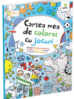 Cartea mea de colorat cu jocuri