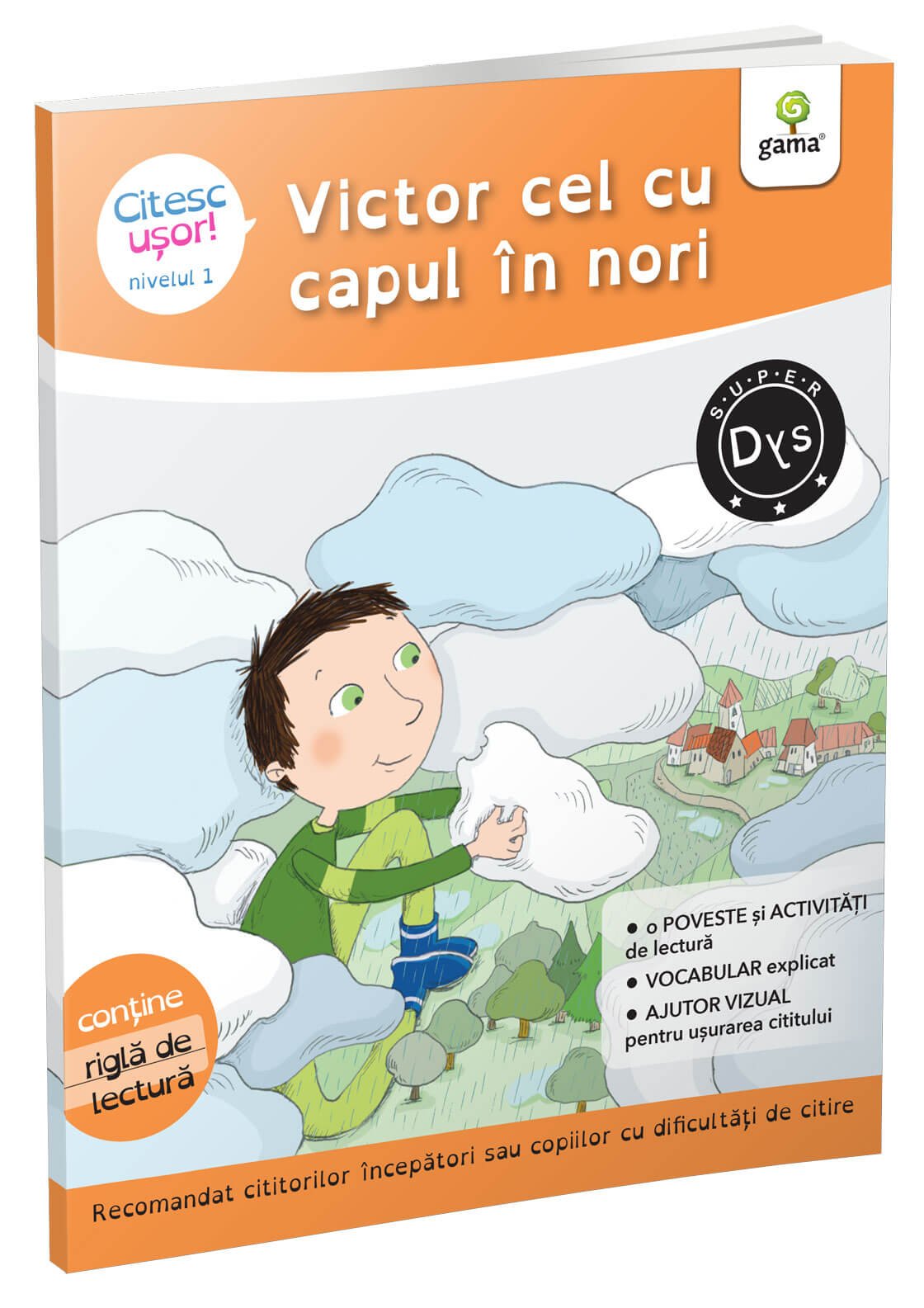 coperta-victor-cel-cu-capul-in-nori Victor cel cu capul în nori - Marco Overzee, Evelyne Barge
