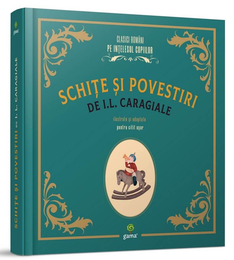 coperta_-_caragiale Schițe și povestiri de I.L. Caragiale