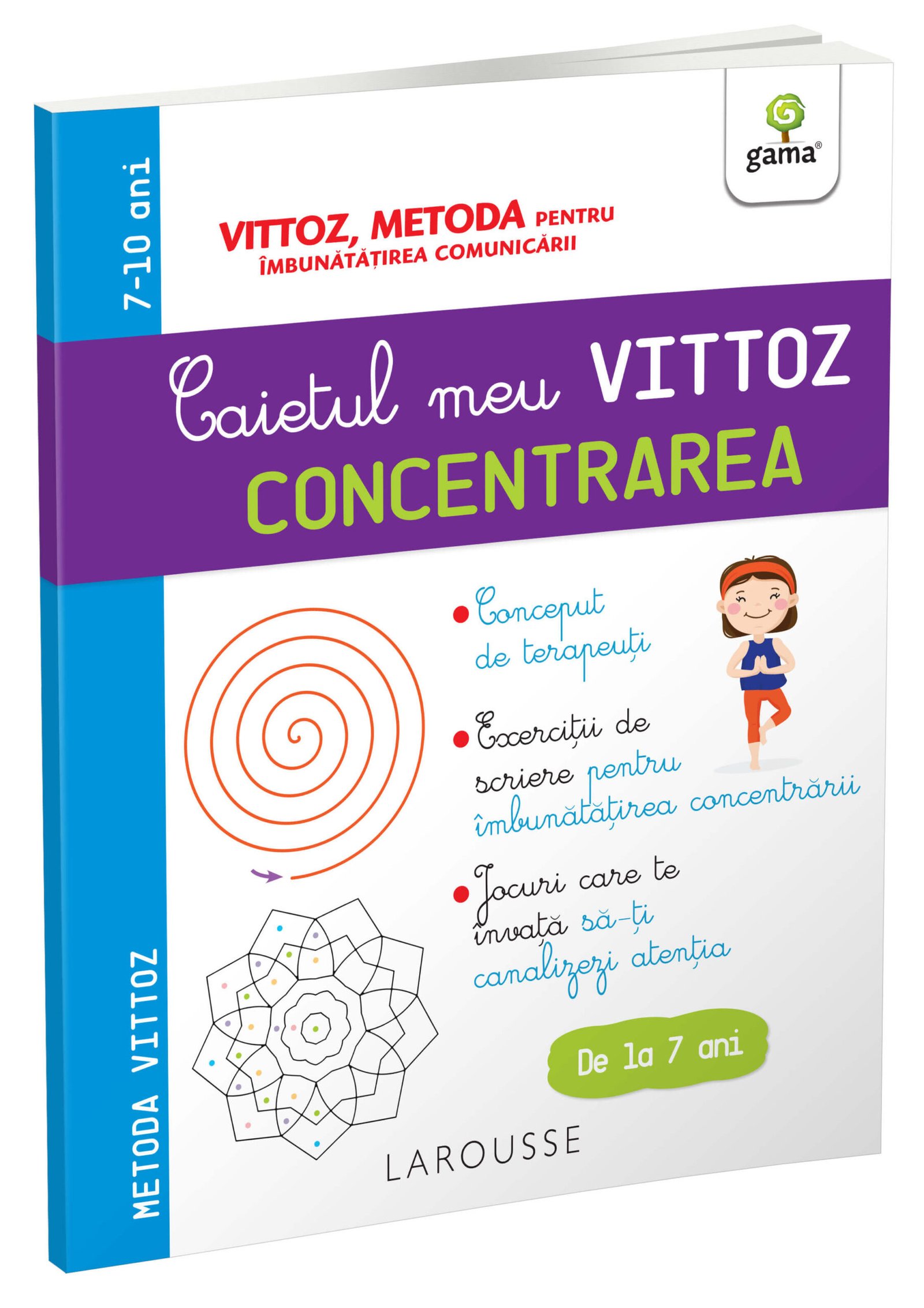 coperta_-_concentrarea Caietul meu Vittoz: Concentrarea