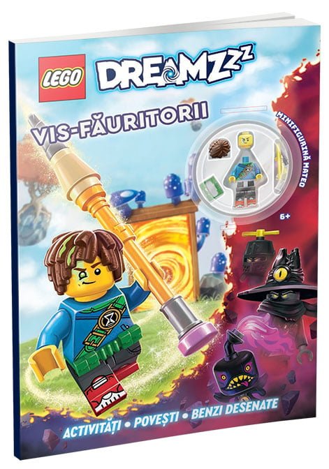 coperta_-_dreamzzz_vis-fauritorii LEGO® DREAMZzz – Vis-Făuritorii (carte Lego de activități cu minifigurină)