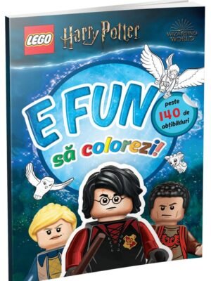E fun să colorezi! – Harry Potter (carte Lego de colorat cu abțibilduri)