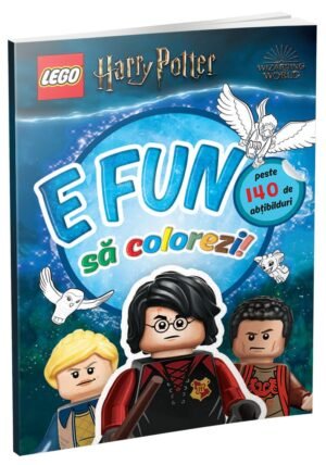 E fun să colorezi! – Harry Potter (carte Lego de colorat cu abțibilduri)