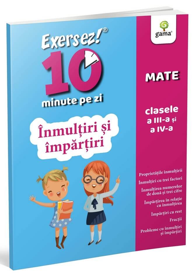 coperta_-_inmultiri_si_impartiri Înmulțiri și împărțiri • clasele III-IV