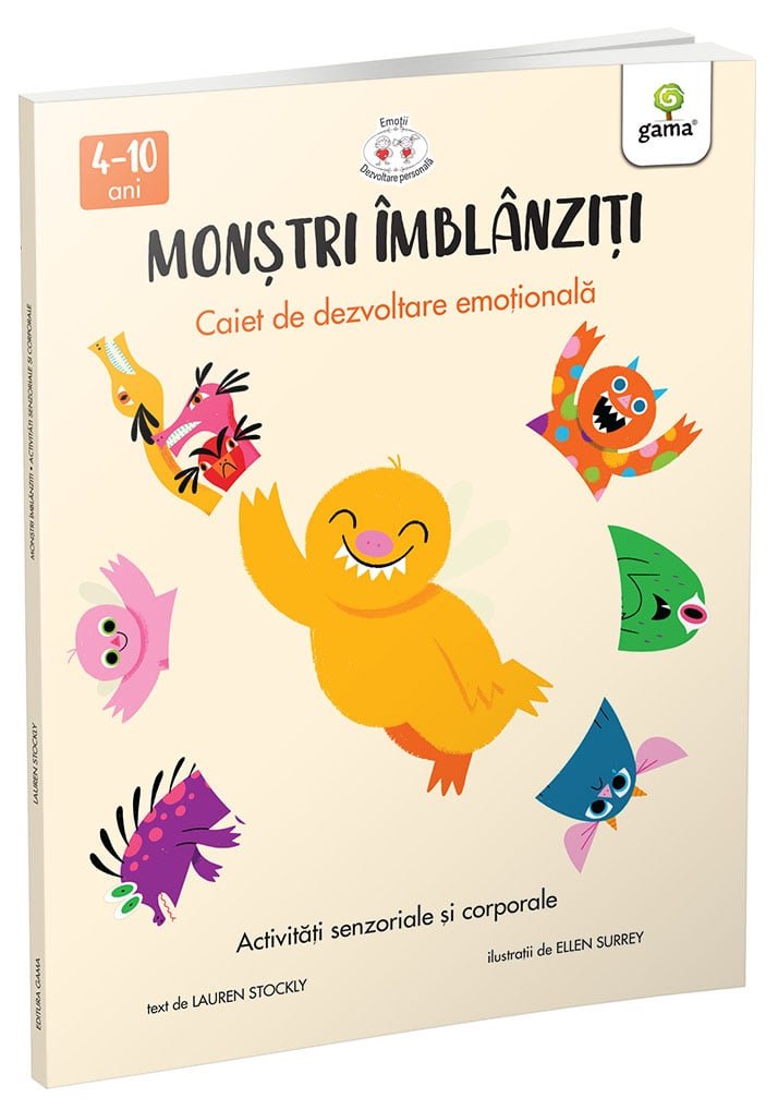 Monștri îmblânziți - Activități senzoriale și corporale