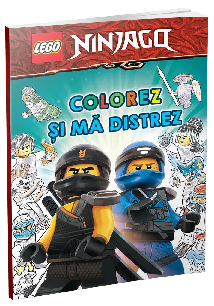 Colorez și mă distrez – Ninjago (carte Lego de colorat)