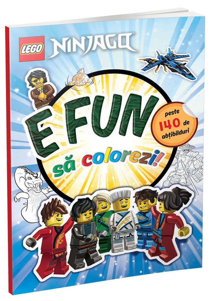 coperta_-_ninjago_e_fun_sa_colorezi_2 E fun să colorezi! – Ninjago (carte Lego de colorat cu abțibilduri)