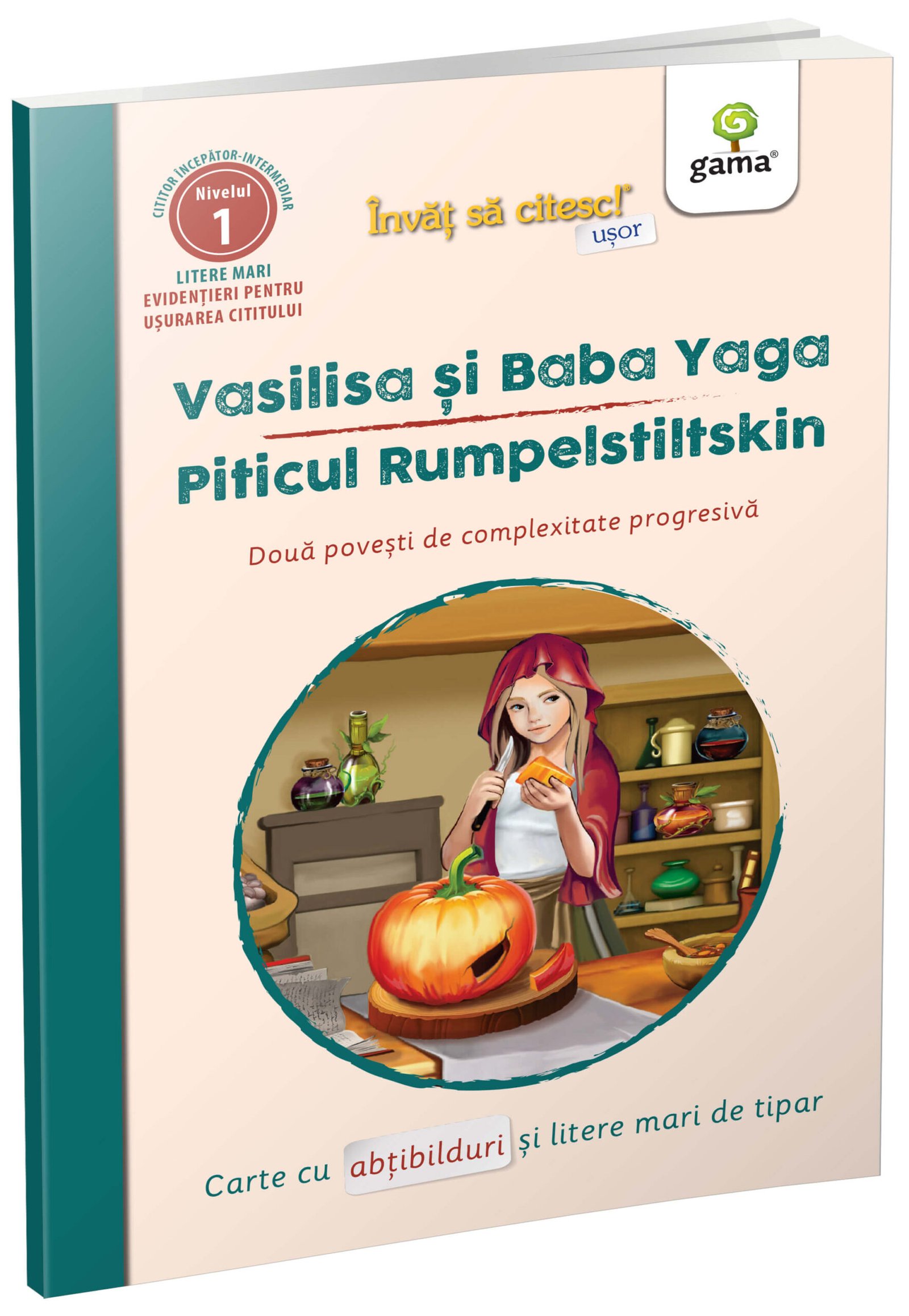 coperta_baba_yaga Vasilisa și Baba Yaga • Piticul Rumpelstiltskin