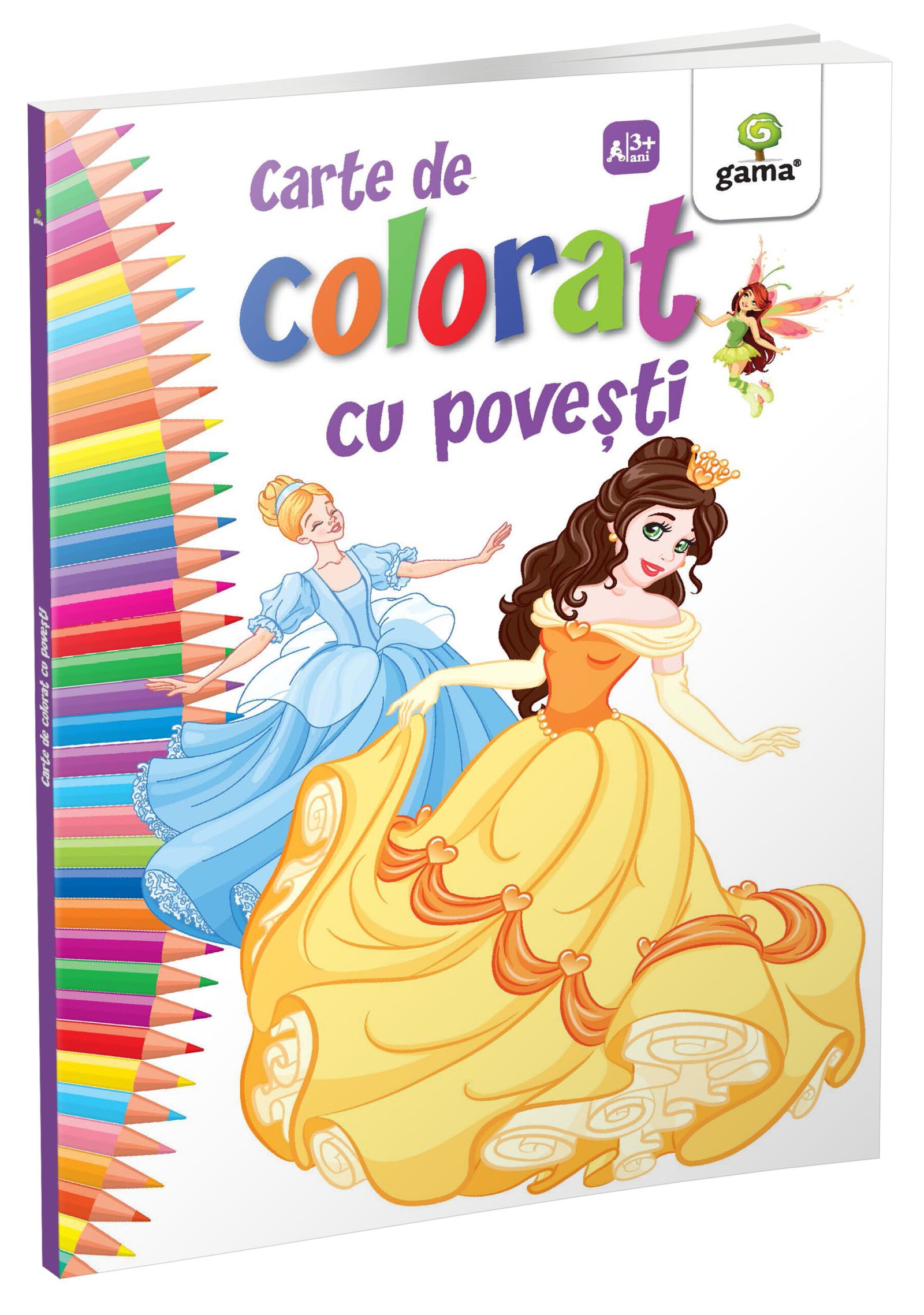 Carte de colorat cu poveşti