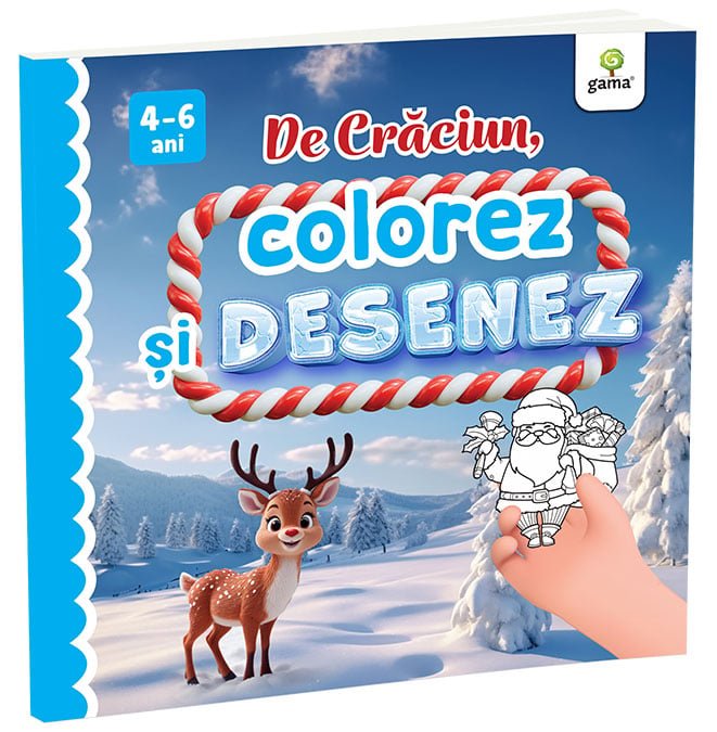 coperta_de_craciun_colorez_si_desenez De Crăciun, colorez și desenez