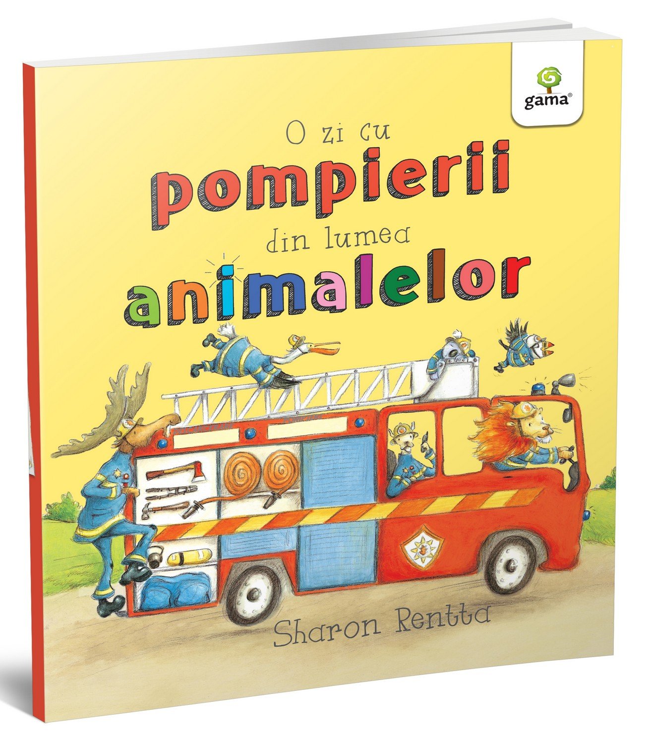 coperta_pompieri O zi cu pompierii din lumea animalelor