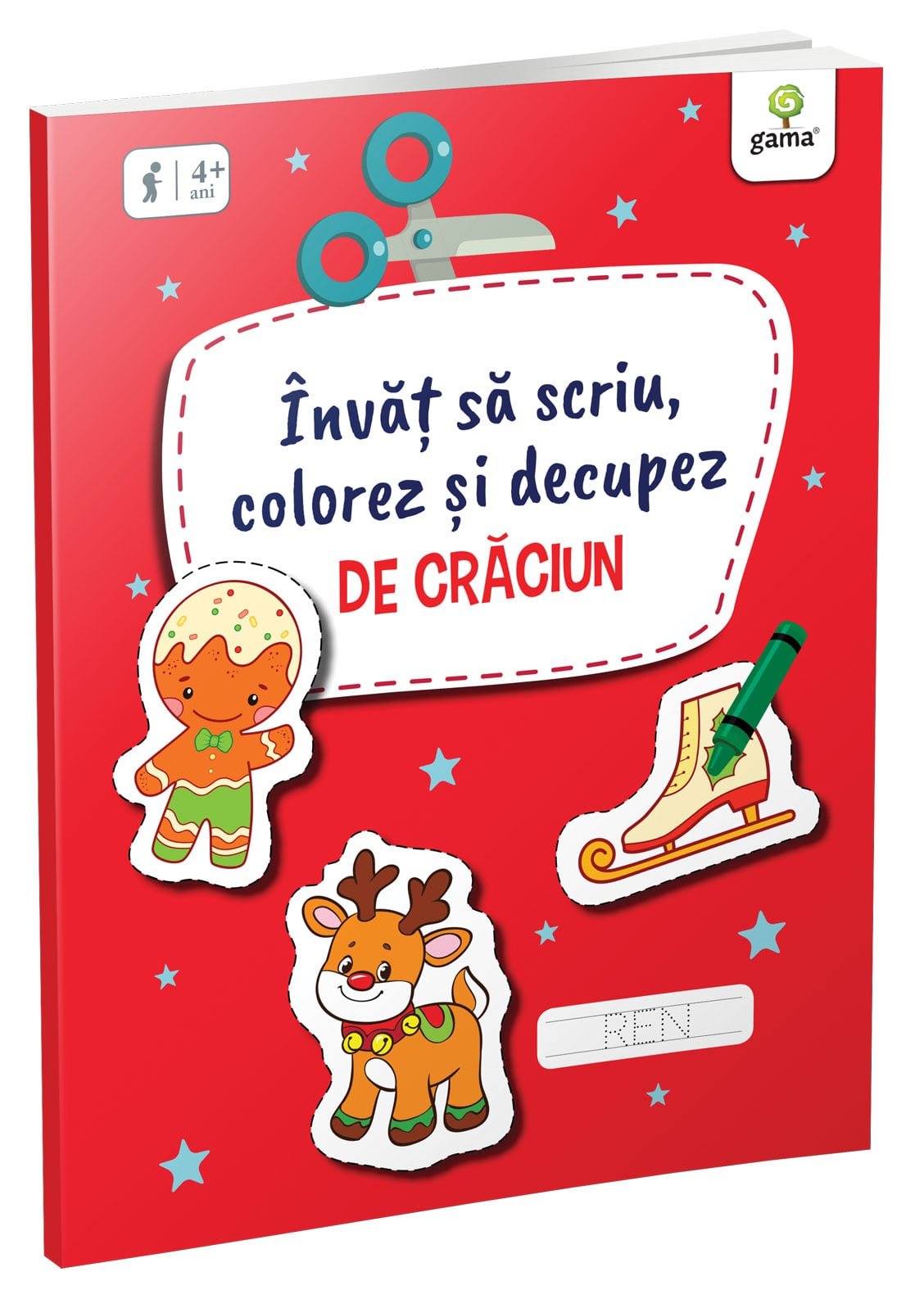 craciun_1 Învăț să scriu, colorez și decupez de Crăciun