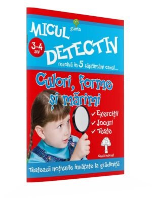 Culori, forme şi mărimi 3-4 ani