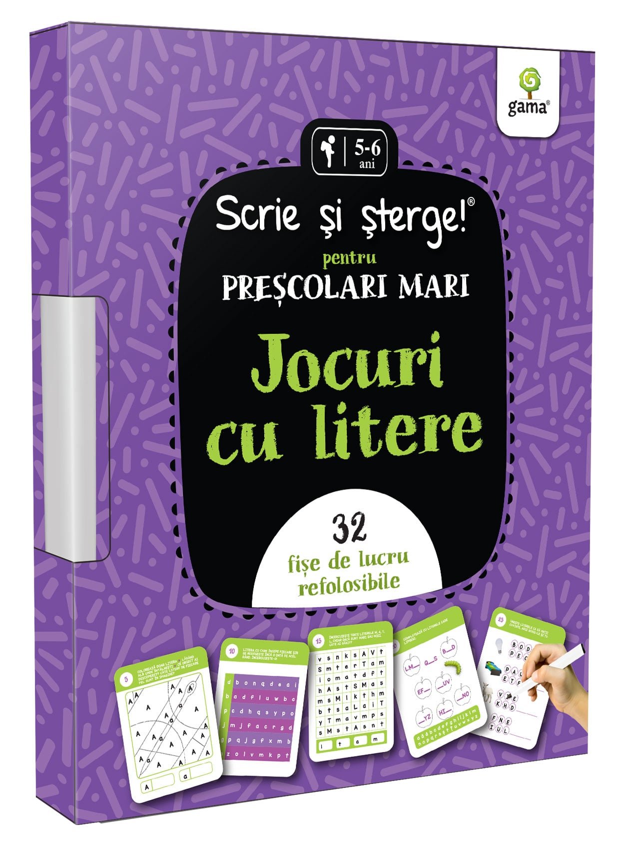 cutie-jocuri-cu-litere Jocuri cu litere • pentru preșcolari mari