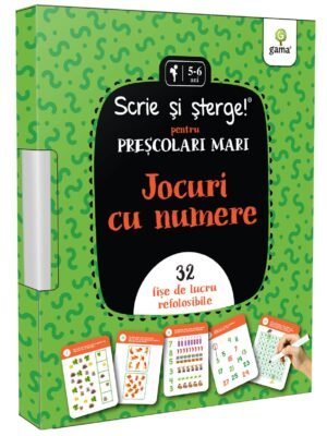 Jocuri cu numere • pentru preșcolari mari