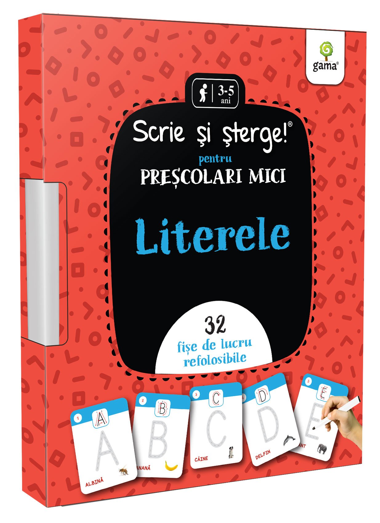 cutie-literele Literele • pentru preșcolari mici