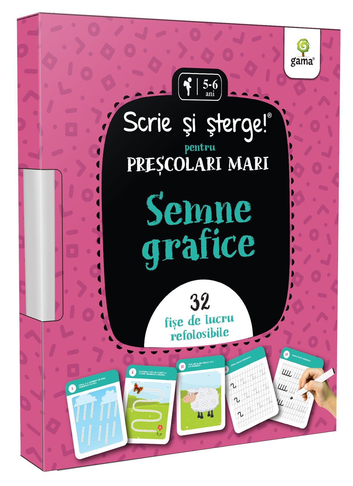 cutie-semne-grafice Semne grafice • pentru preșcolari mari