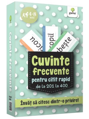 Cuvinte frecvente pentru citit rapid de la 201 la 400