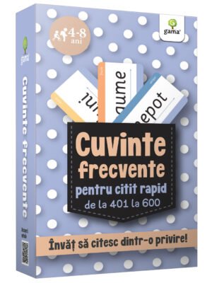 Cuvinte frecvente pentru citit rapid de la 401 la 600