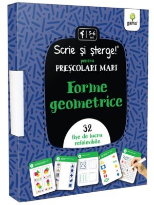 Forme geometrice/Scrie și șterge!