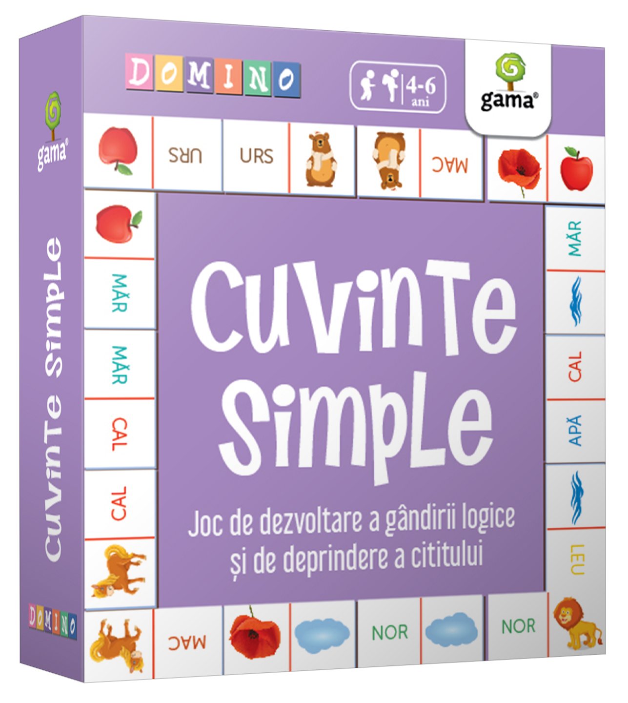 cutie_cuvinte_simple_domino_1 Cuvinte simple