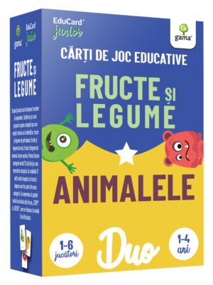DuoCard - Fructe și legume • Animalele