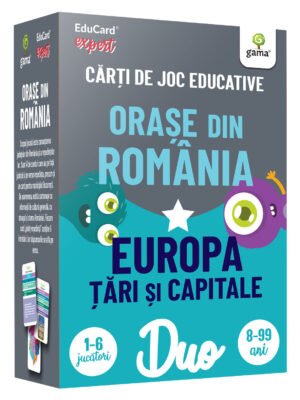 DuoCard - Orașe din România • Europa: Țări și capitale