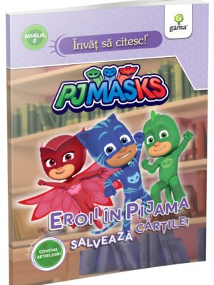 Eroii în pijama salvează cărțile