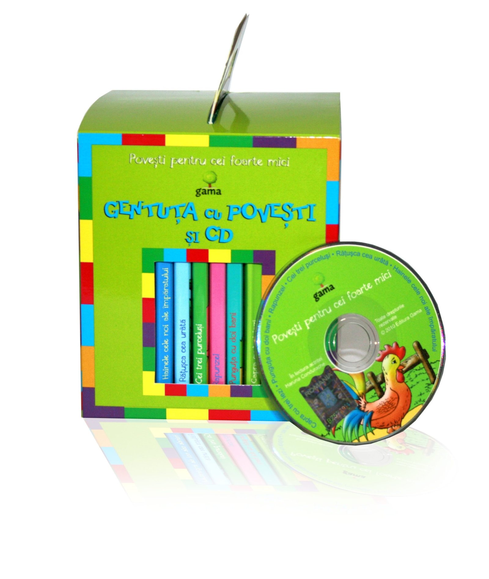 gentuta_verde Gentuţa verde cu poveşti şi CD