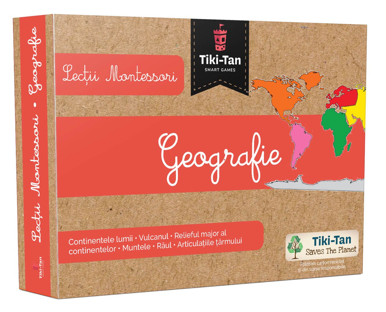 geografie Lecții Montessori - Geografie