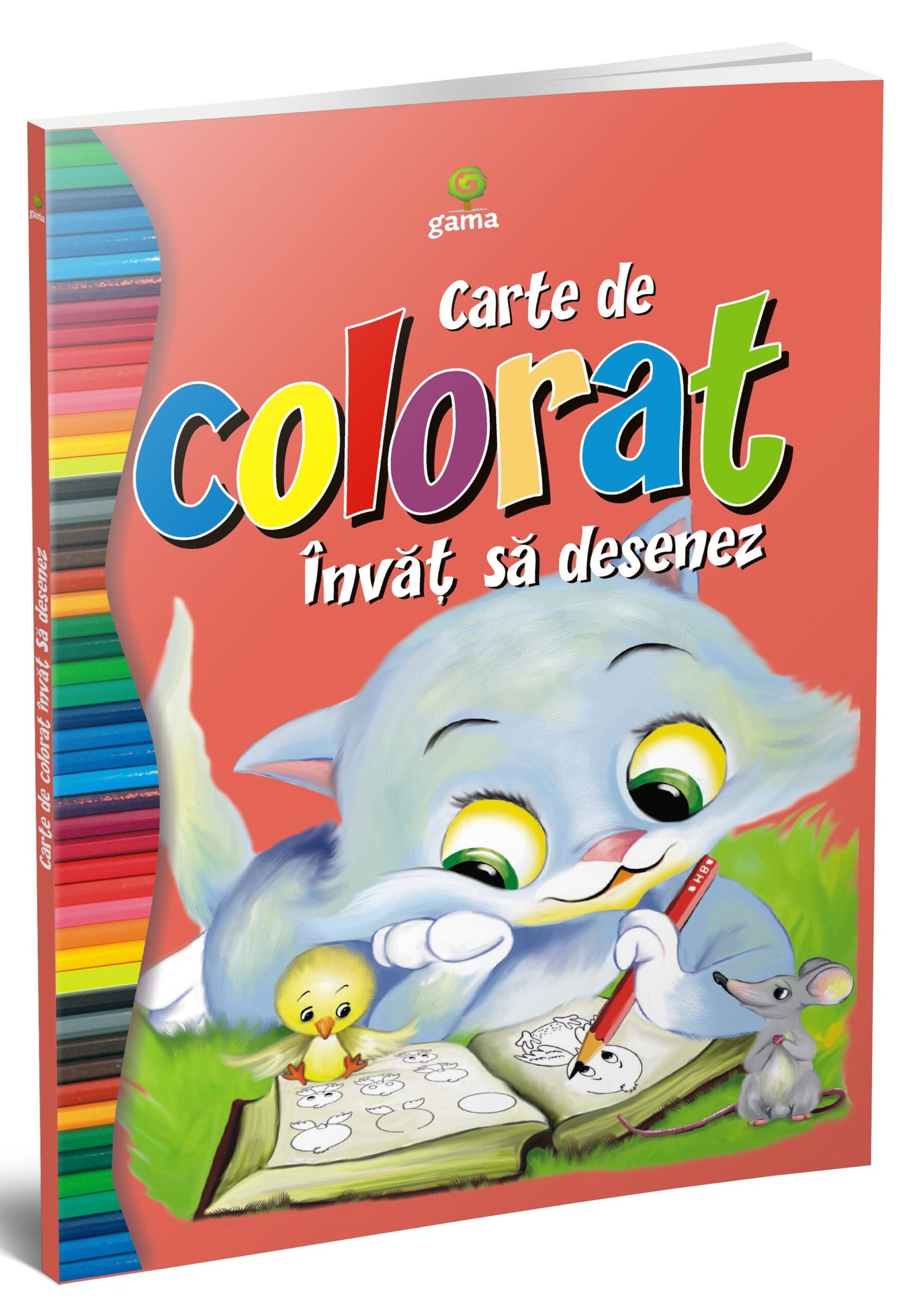 invat_sa_desenez Carte de colorat învăţ să desenez